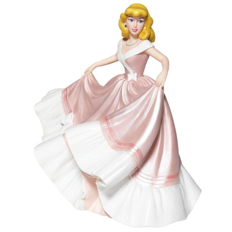 Cendrillon Figurine en robe rose Disney Showcase
