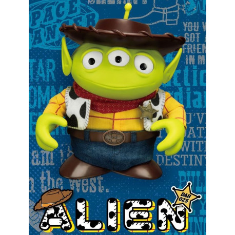 Toy Story Figura Dynamic 8ction Heroes Alien Remix Woody 16 cm