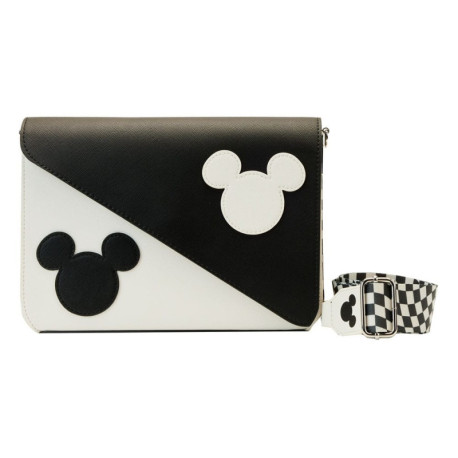 Disney by Loungefly Bandolera Mickey Y2K Black And White