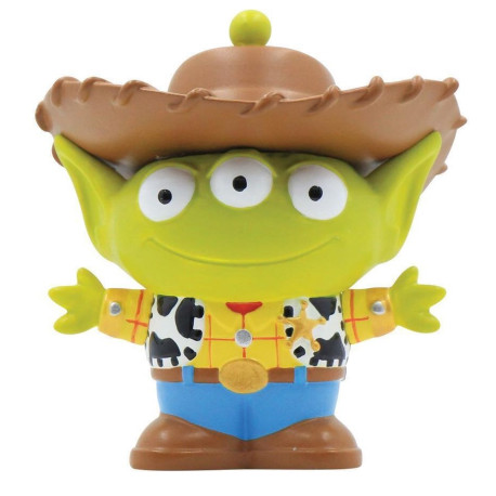 FIGURA DISNEY TOY STORY MARCIANITO WOODY COLECCION SHOWCASE