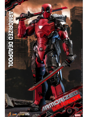 Figura Deadpool Armorized Warrior Marvel Comic 
