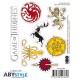 Set stickers Game of Thrones x2