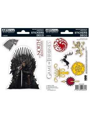 Set stickers Game of Thrones x2