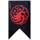 Bandera Targaryen Juego de Tronos