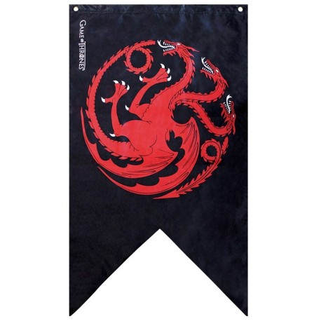 Bandera Targaryen Juego de Tronos