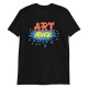 Camiseta Art Attack logo colores