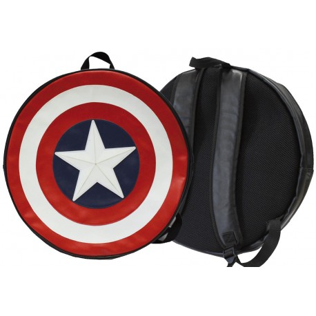 Avengers mochila escudo de Capitán América