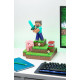 Lámpara Diorama Minecraft Steve