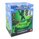 Lampe diorama Steve Minecraft