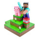 Lampe diorama Steve Minecraft