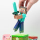 Lampe diorama Steve Minecraft