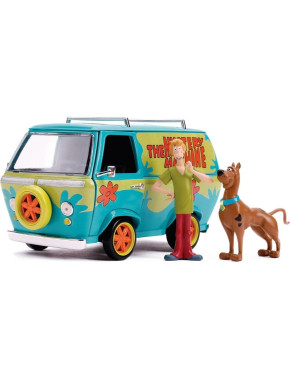 Set figuras Mistery Machine, Shaggy y Scooby Doo 1:24