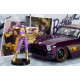 Set figuras Chevy Corvette 1957 y Batgirl 1:24