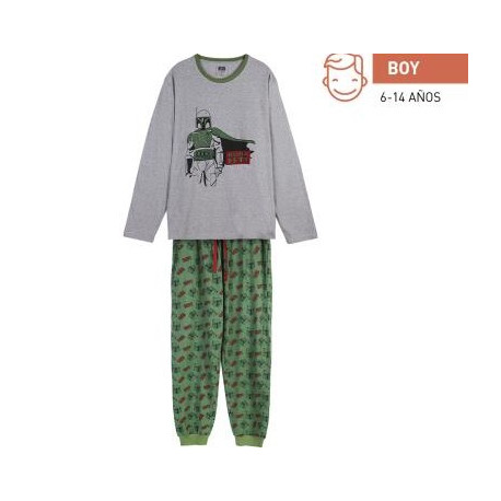 PIJAMA LARGO SINGLE JERSEY BOBA FETT