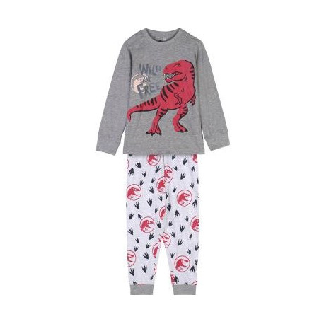 PIJAMA LARGO SINGLE JERSEY JURASSIC PARK