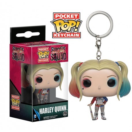 Keychain mini Funko Pop Harley Quinn Suicide Squad