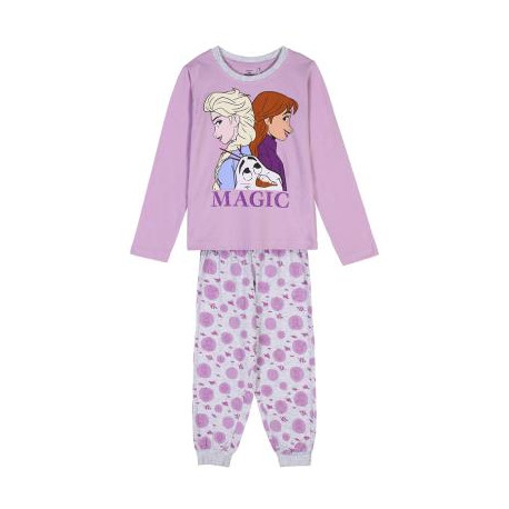 PIJAMA LARGO SINGLE JERSEY FROZEN II