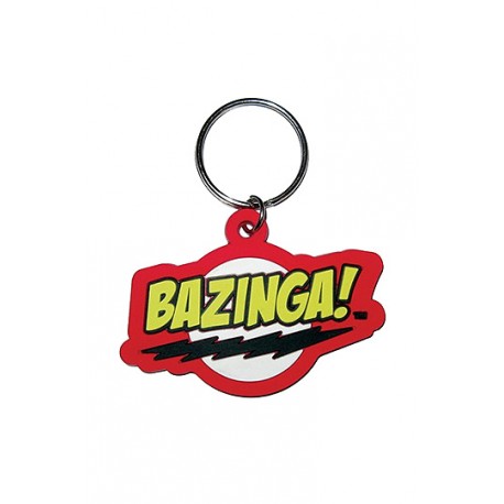 Llavero caucho Bazinga Big Bang Theory