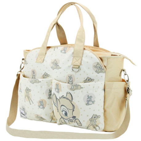 Bambi Tender Bolso para Carro de Bebé Mommy, Marrón