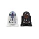 Sale e Pepe shaker di R2D2