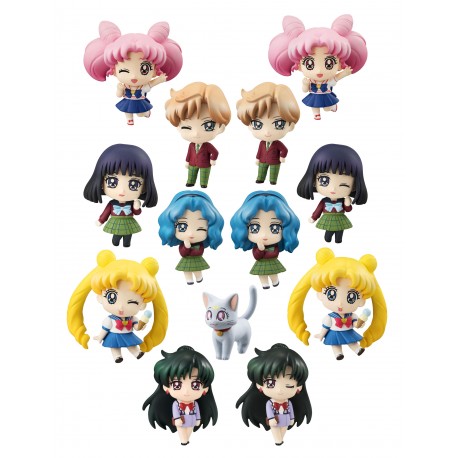 Sailor Moon Pretty Soldier surprise Petit Chara School LIfe