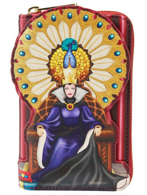 Cartera con Cremallera Blancanieves Reina Evil