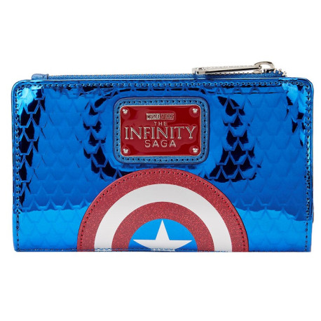 Portefeuille Captain America Marvel Loungefly