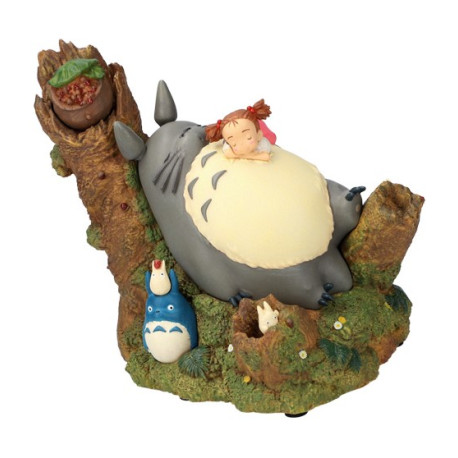 Caja de Música Totoro y Mesi siesta 14 cm