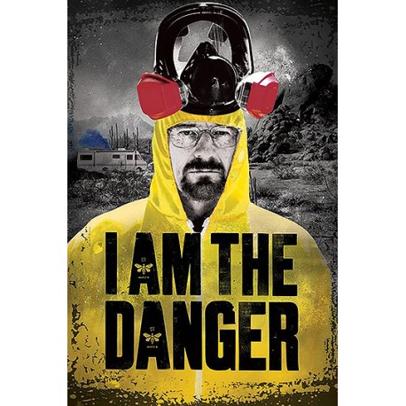 Poster je suis le danger Breaking Bad