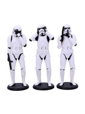 Original Stormtrooper Pack de 3 Figuras Three Wise Stormtroopers 14 cm