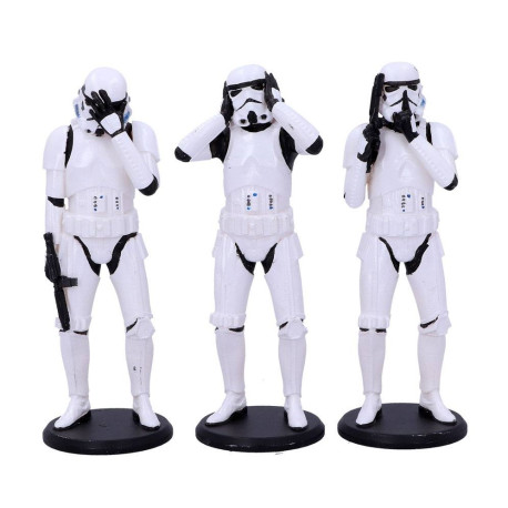 Original Stormtrooper Pack de 3 Figuras Three Wise Stormtroopers 14 cm