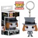 Keychain Mini Funko Pop mad Hatter costume grey