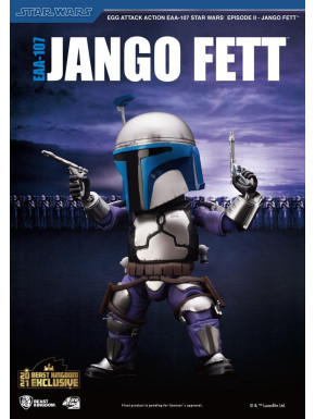 Figurine Jango Fett Star Wars Episode II Egg Attack