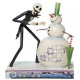 Figura decorativa Jack Descubriendo Muñeco de Nieve