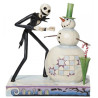 Figura decorativa Jack Descubriendo Muñeco de Nieve