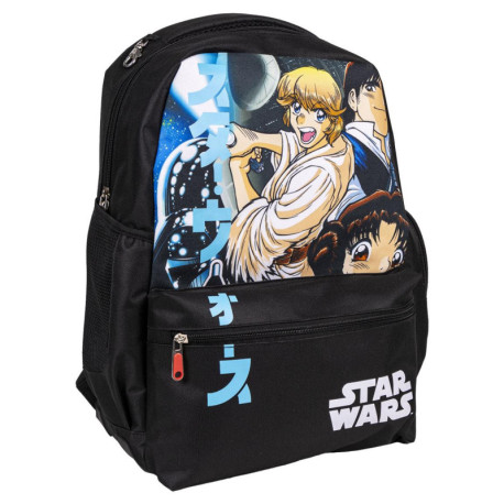 MOCHILA ESCOLAR GRANDE 44 CM STAR WARS