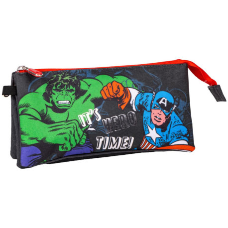 ESTUCHE PORTATODO 3 COMPARTIMENTOS AVENGERS