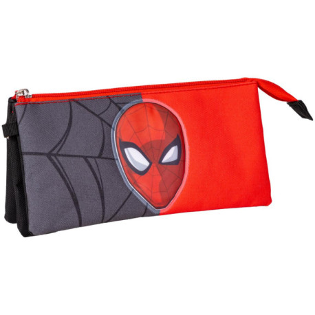 ESTUCHE PORTATODO 3 COMPARTIMENTOS SPIDERMAN