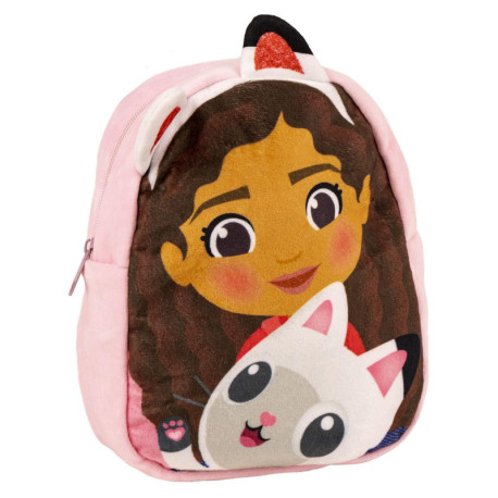 MOCHILA GUARDERIA PERSONAJE PELUCHE GABBY´S DOLLHOUSE