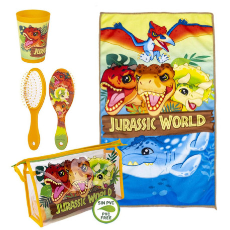 NECESER ASEO VIAJE ACCESORIOS JURASSIC PARK