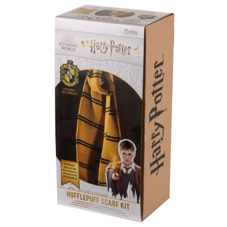 Harry Potter Kit de Costura Costura Bufanda Hufflepuff