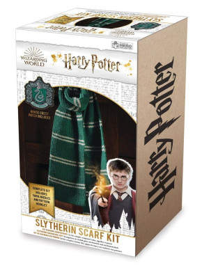 Harry Potter Kit de Costura Costura Bufanda Slytherin