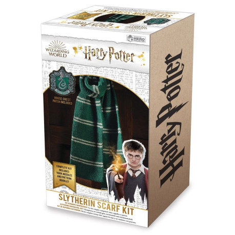 Harry Potter Kit de Costura Costura Bufanda Slytherin