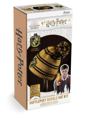Kit de Costura Gorro Beanie Hufflepuff Harry Potter