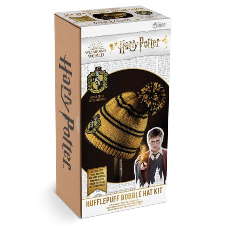 Kit de Costura Gorro Beanie Hufflepuff Harry Potter