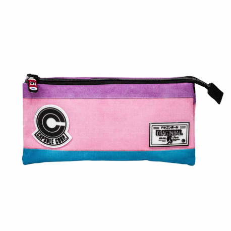 Dragon Ball (Bola de Dragón) Bulma Estuche Portatodo Triple HS, Rosa