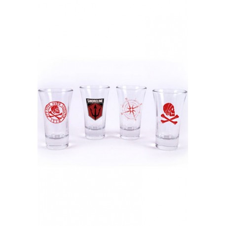 Uncharted 4 Set glasses shot glass