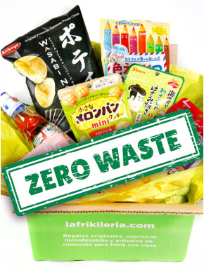 Caja sorpresa Zero Waste con snacks de La Frikilería Gourmet