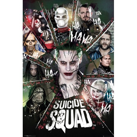 Poster Suicide Squad Cerchio