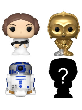 Lot de 4 figurines Bitty Pop ! Leia Star Wars